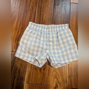Tbbc Shefield Shorts Buckhead Blue Gingham With Worth Avenue White Size 6